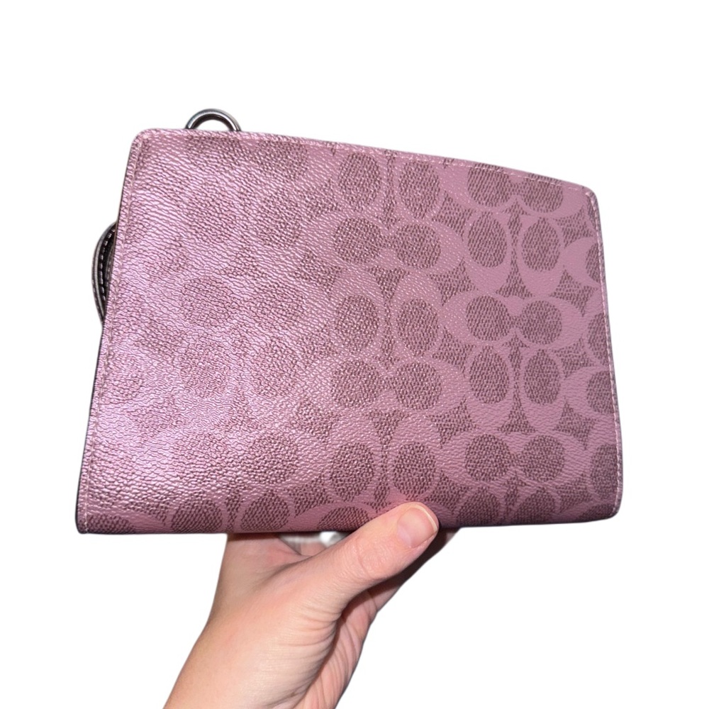 Coach Pink Signature Crossbody Bag - Picture 8 of 12